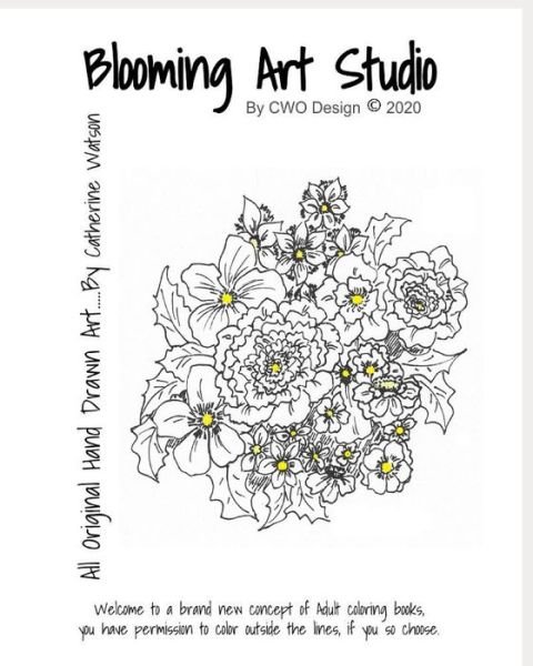 Cover for Catherine Watson · Blooming Art Studio (Paperback Book) (2020)