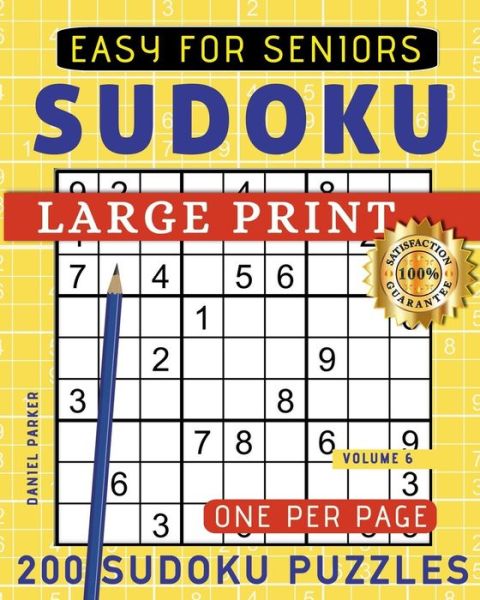 Cover for Samworld Press · Large Print Easy Sudoku Puzzle Book For Seniors (Paperback Book) (2020)