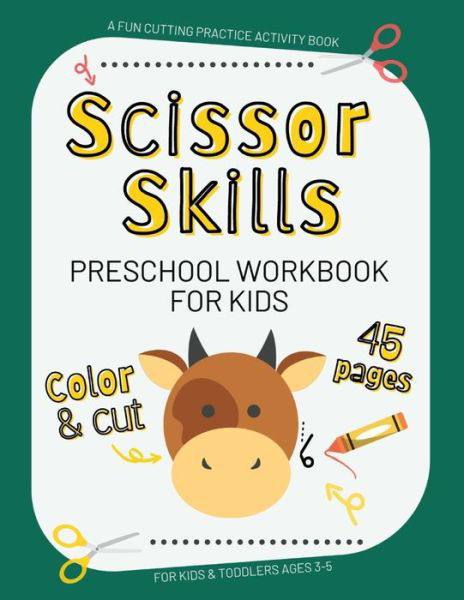 Cover for Blanka Field · Scissor Skills Preschool Workbook for Kids (Pocketbok) (2020)