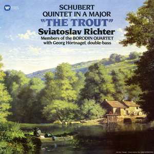 Schubert: Trout Quintet - Richter Sviatoslav / Borodin Q - Musiikki - WEA - 0190295871864 - torstai 16. marraskuuta 2017