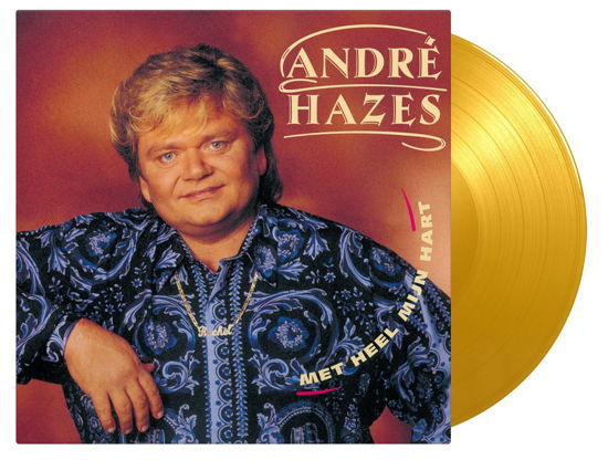 Cover for Andre Hazes · Met Heel Mijn Hart (LP) [Transparent Yellow Vinyl edition] (2023)