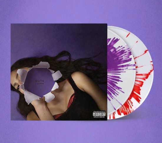 Cover for Olivia Rodrigo · GUTS (Spilled) (LP) [Limited Deluxe Splatter Vinyl edition] [Gatefold] (2024)