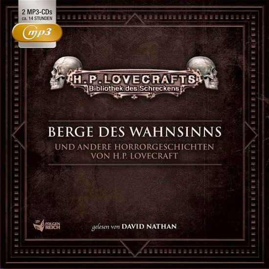 Cover for Bibliothek Des Schreckens / H.p.lovecraft · Berge Des Wahnsinns U.a.horrorgeschichten-box 3 (CD) (2019)
