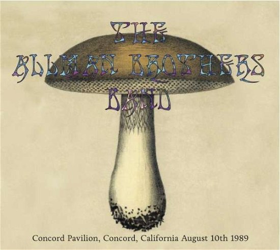 Cover for Allman Brothers Band · Concord Pav. Aug. 1989 (CD) (2016)