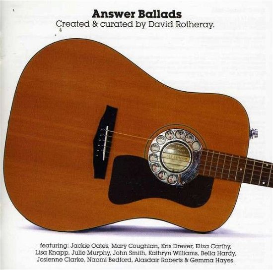 Cover for Rotheray David · Answer Ballads (CD) (2019)