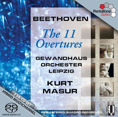 * Beethoven: 11 Ouvertüren - Masur,Kurt / Gewandhaus Orchester Leipzig - Musik - Pentatone - 0827949014864 - 1. februar 2011