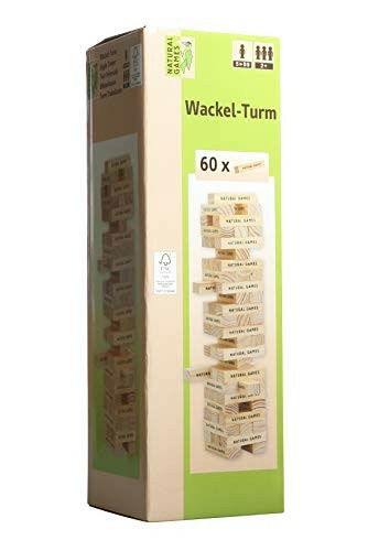 Cover for Natural Games Wackel-Turm mit 60 Spielsteine · NG Wackel-Turm mit 60 Spielsteine (Brinquedos) (2018)