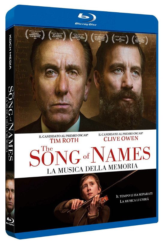 Cover for Clive Owen,tim Roth,amy Sloan · Song of Names (The) - La Musica Della Memoria (Blu-ray) (2021)