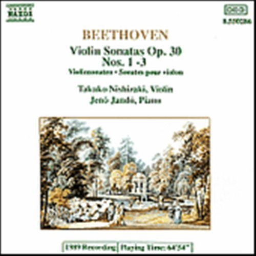 Cover for Nishizaki,takako / Jando,jenö · BEETHOVEN: Violin Sonatas 6-8 (CD) (1991)