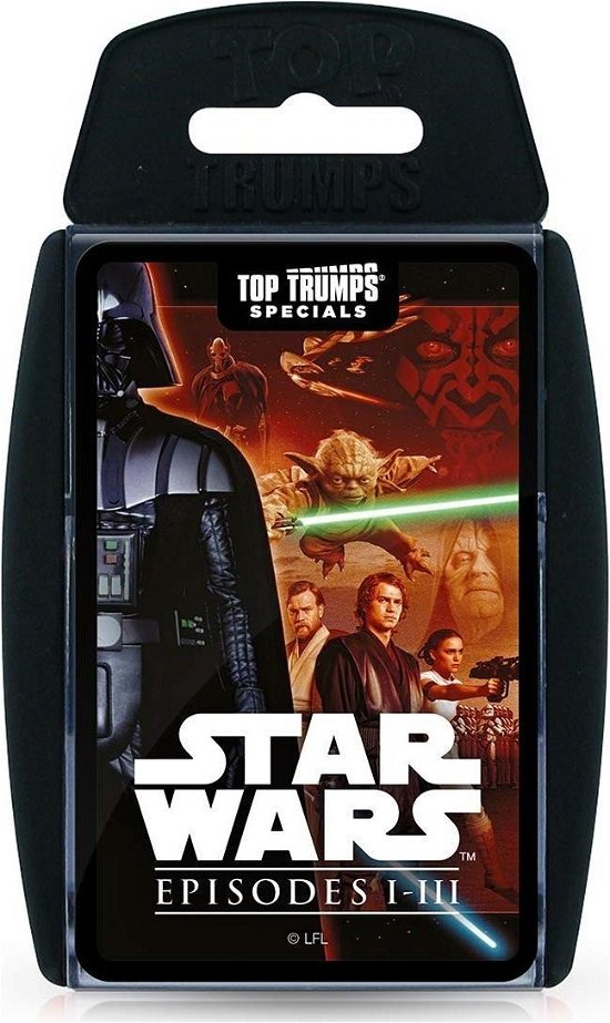 Cover for Top Trumps Specials Star Wars 13  Toys · Star Wars 1-3 Card Game (Paperback Book) (2024)