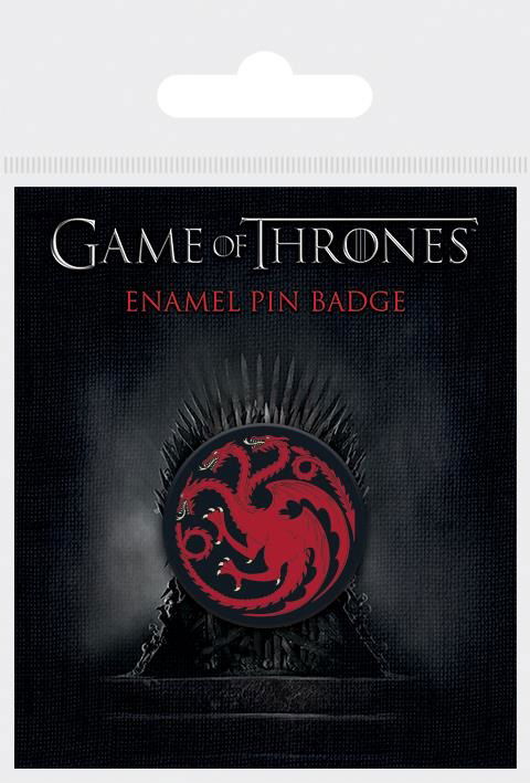 Targaryen Enamel (Pin Badge / Spilla Smaltata) - Game Of Thrones: Pyramid - Fanituote -  - 5050293754864 - 