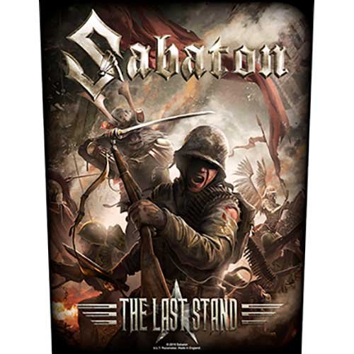 Cover for Sabaton · The Last Stand (Backpatch) (Patch) [Black edition] (2019)