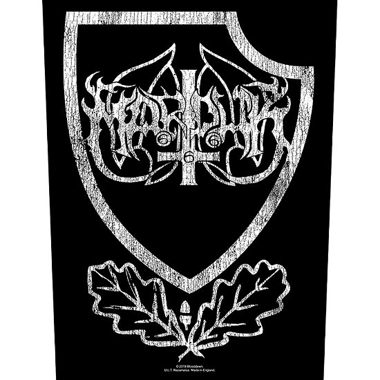 Cover for Marduk · Marduk Back Patch: Panzer Crest (MERCH) [Black edition] (2020)