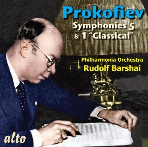 Cover for Philharmonia / Rudolf Barshai · Prokofiev Syms 5 &amp; 1 (CD) (2000)