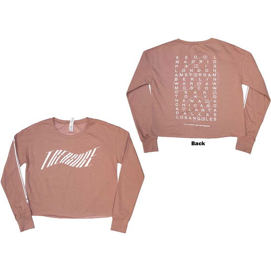 ATEEZ Unisex Sweatshirt: Fellowship Map The Treasure Crop (Back Print & Ex-Tour) - Ateez - Produtos - KQ Ent. - 5056737272864 - 8 de novembro de 2024