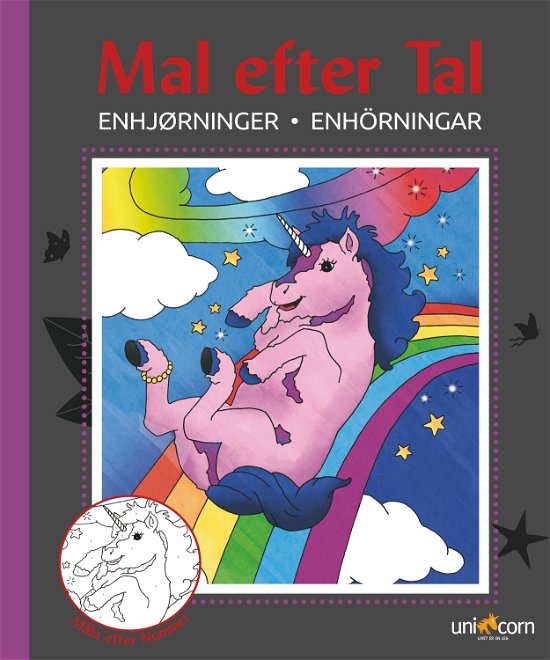 Cover for Mal efter Tal - Enhjørninger (Sewn Spine Book) [1th edição] (2023)