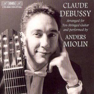 Cover for Anders Miolin · Debussymusic For 10 Stringed Guitar (CD) (2000)