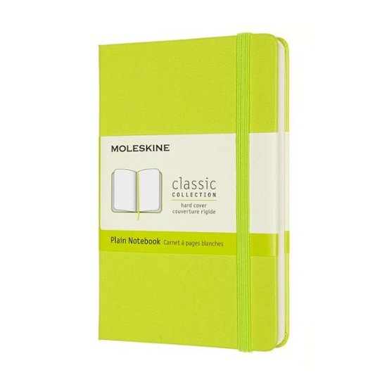Cover for Moleskine Pocket Plain Hardcover Notebook: Lemon Green (Buch) (2020)