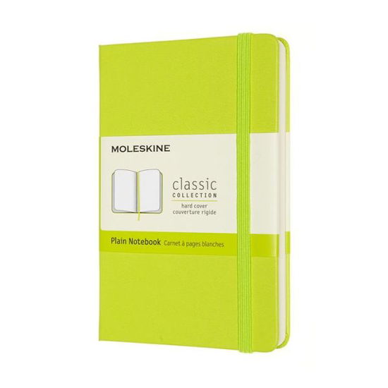 Moleskine Pocket Plain Hardcover Notebook: Lemon Green - - Bücher - MOLESKINE - 8056420850864 - 20. Februar 2020