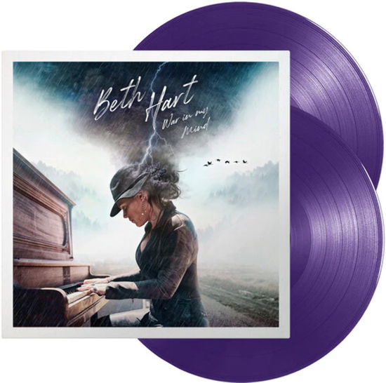 Cover for Beth Hart · War in My Mind (2lp 140 Gr.purple Vinyl Gatefold) (VINYYLI) [Reissue, Limited edition] (2024)