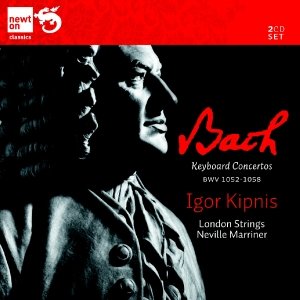 Cover for Marriner Neville - Kipnis - London Strings · Bach - Keyboard Concertos Bww 1052-1058 (CD) (2012)
