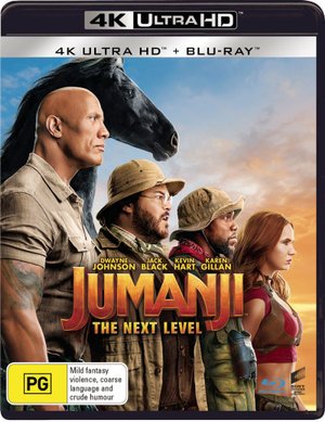 Cover for 4k Ultra Hd · Jumanji: the Next Level - Uhd + BD (4K UHD Blu-ray) (2020)