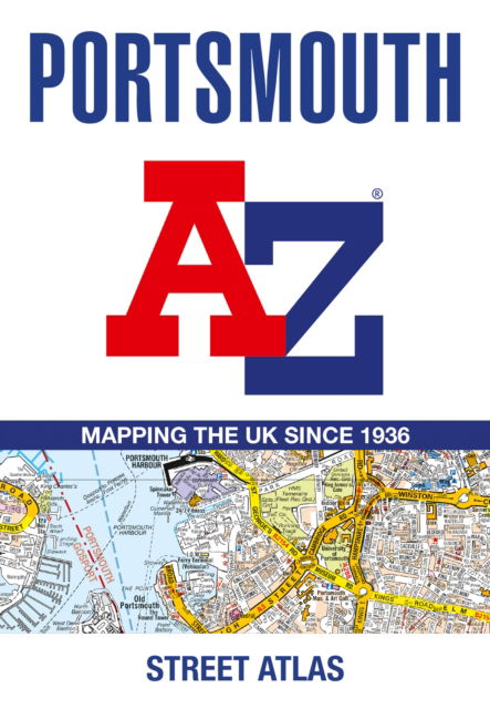 Cover for A-Z Maps · Portsmouth A-Z Street Atlas (Paperback Book) [New Tenth edition] (2025)