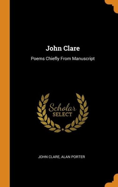 Cover for John Clare (Hardcover Book) (2018)