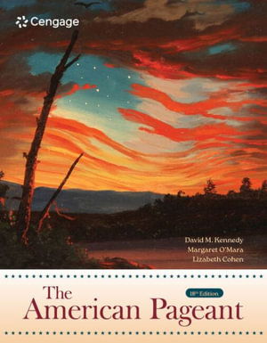 Cover for Kennedy, David (Stanford University) · The American Pageant (Paperback Book) (2024)