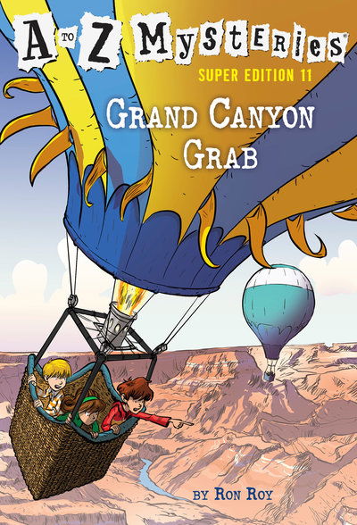 Cover for Ron Roy · A to Z Mysteries Super Edition #11: Grand Canyon Grab - A to Z Mysteries (Paperback Bog) (2019)