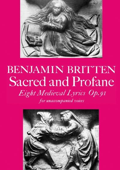 Cover for Benjamin Britten · Sacred and Profane (Paperback Book) (1998)