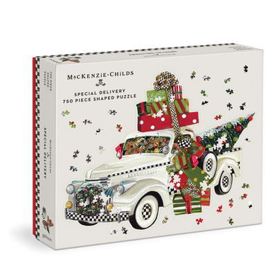 Cover for Galison · MacKenzie-Childs Special Delivery 750 Piece Shaped Puzzle (SPIEL) (2022)