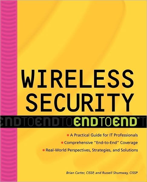 Cover for Brian Carter · Wireless Security End-to-end - End to End (Pocketbok) (2002)