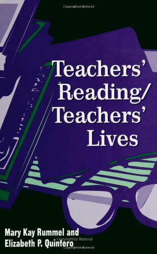 Cover for Mary Kay Rummel · Teachers' Reading / Teachers' Lives (Suny Series, (Suny Series, Urban Voices, Urban Visions) (Paperback Book) (1997)