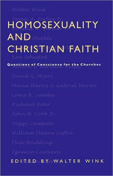 Cover for Walter Wink · Homosexuality and Christian Faith: Questions of Conscience for the Churches (Pocketbok) (1999)