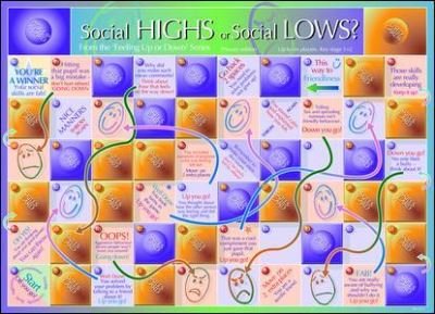 Social Highs or Social Lows Game Primary - Sue Davis - Board game - Taylor & Francis Ltd - 9780863887864 - March 2, 2009