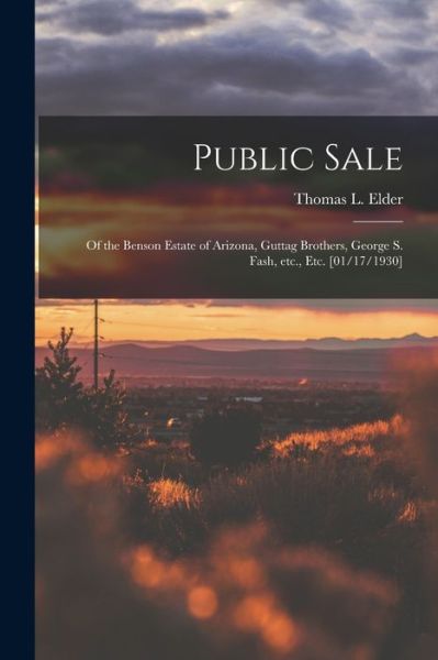 Cover for LLC Creative Media Partners · Public Sale (Paperback Book) (2021)