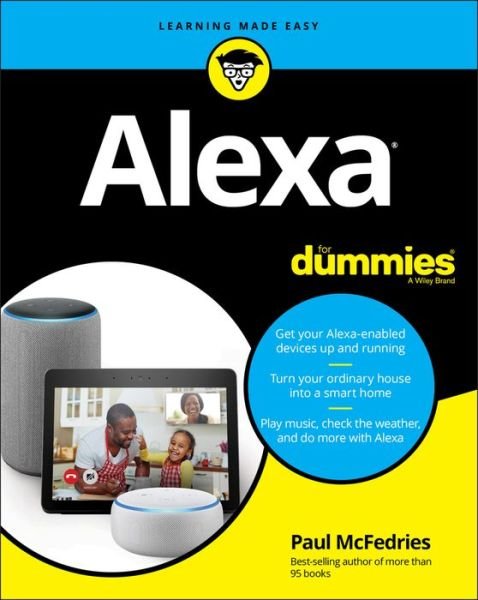 Cover for Paul McFedries · Alexa For Dummies (Paperback Book) (2019)