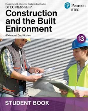 Cover for L3 AAQ BTEC National 2025 Construction and the Built Environment Ext Cert Student Book (Print) (Paperback Book) (2025)