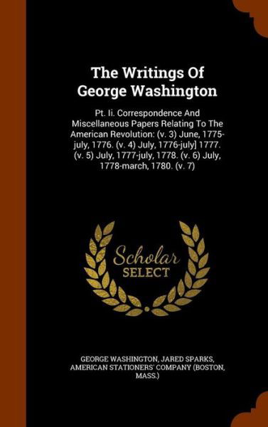 Cover for George Washington · The Writings of George Washington (Hardcover bog) (2015)