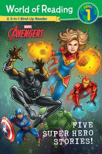 Cover for Marvel Press Book Group · World of Reading: Five Super Hero Stories! - World of Reading (Paperback Book) (2020)