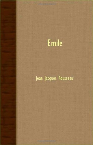 Cover for Jean Jacques Rousseau · Emile (Paperback Book) (2007)