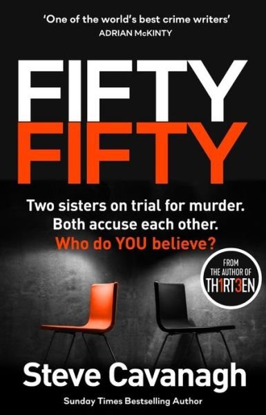Cover for Steve Cavanagh · Fifty Fifty - Eddie Flynn Series (Paperback Book) (2020)