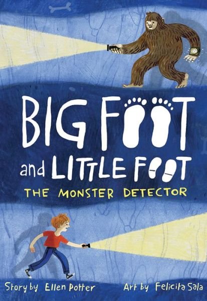 Cover for Ellen Potter · The Monster Detector (Big Foot and Little Foot #2) - Big Foot and Little Foot (Paperback Book) (2019)