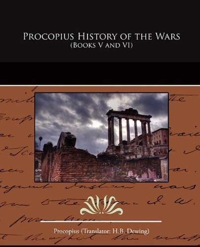 Cover for Procopius · Procopius History of the Wars (Books V and Vi) (Paperback Bog) (2009)