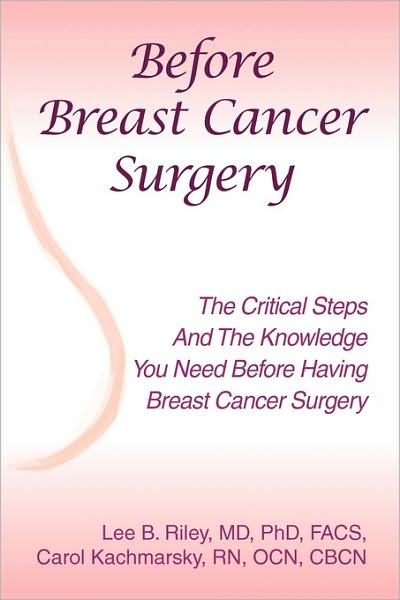 Cover for Lsi · Before Breast Cancer Surgery (Paperback Book) (2010)