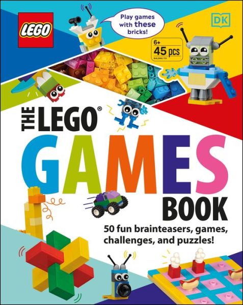 Cover for Tori Kosara · The LEGO Games Book: 50 Fun Brainteasers, Games, Challenges, and Puzzles! (N/A) (2020)