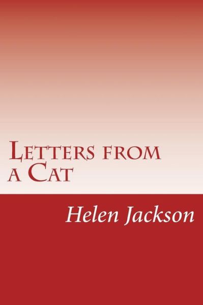 Cover for Helen Hunt Jackson · Letters from a Cat (Paperback Book) (2014)