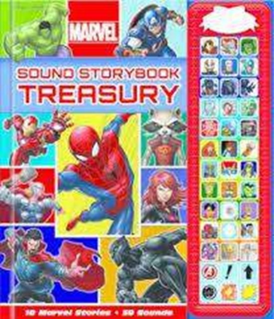 Marvel: Sound Storybook Treasury - PI Kids - Boeken - Phoenix International Publications, Inco - 9781503713864 - 4 april 2017
