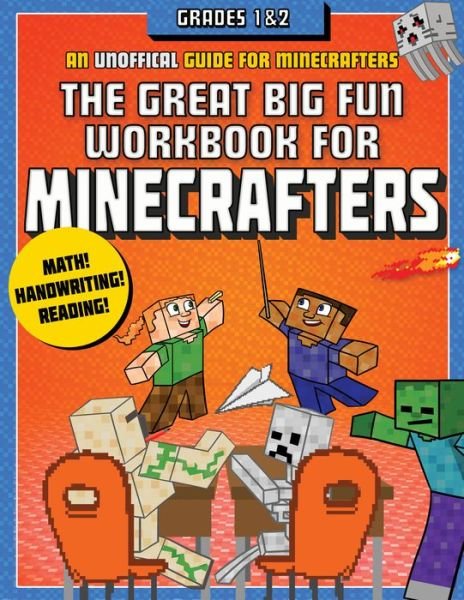 Cover for Sky Pony Press · The Great Big Fun Workbook for Minecrafters: Grades 1 &amp; 2: An Unofficial Workbook (Paperback Bog) (2018)